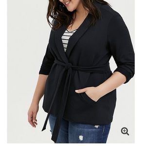Torrid cardigan blazer